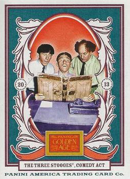 2013 Panini Golden Age - White #41 The Three Stooges Front