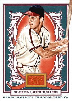 2013 Panini Golden Age - White #51 Stan Musial Front