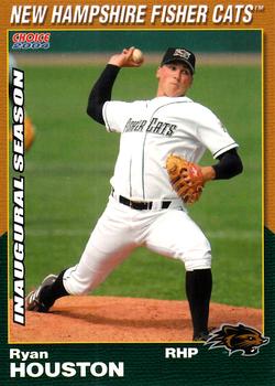2004 Choice New Hampshire Fisher Cats #22 Ryan Houston Front