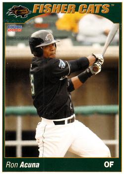 2005 Choice New Hampshire Fisher Cats #1 Ron Acuna Front