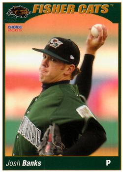 2005 Choice New Hampshire Fisher Cats #3 Josh Banks Front