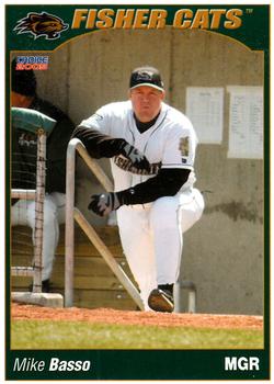 2005 Choice New Hampshire Fisher Cats #5 Mike Basso Front