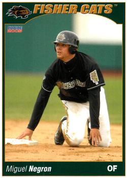 2005 Choice New Hampshire Fisher Cats #20 Miguel Negron Front