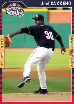 2011 Grandstand New Hampshire Fisher Cats #NNO Joel Carreno Front