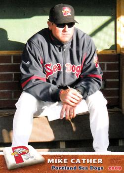 2009 Grandstand Portland Sea Dogs #NNO Mike Cather Front