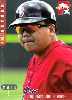 2010 Grandstand Portland Sea Dogs #NNO Mickey Jiang Front