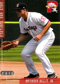 Anthony Rizzo  2010 Grandstand Portland Sea Dogs Rookie Card 