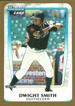 2011 Bowman Draft Picks & Prospects - Prospects Gold #BDPP77 Dwight Smith Front