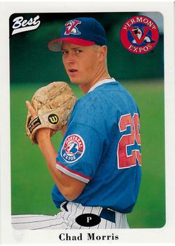 1996 Best Vermont Expos #19 Chad Morris Front
