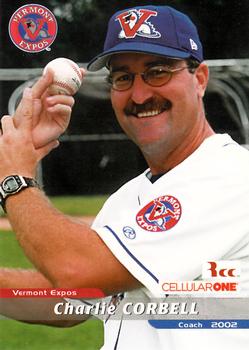 2002 Grandstand Vermont Expos #NNO Charlie Corbell Front