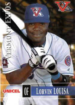 2005 Grandstand Vermont Expos #NNO Lorvin Louisa Front