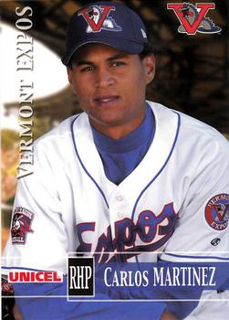 2005 Grandstand Vermont Expos #NNO Carlos Martinez Front