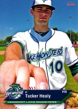 2012 Choice Vermont Lake Monsters #11 Tucker Healy Front