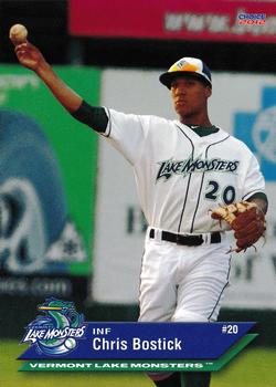 2012 Choice Vermont Lake Monsters #4 Chris Bostick Front