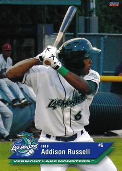 2012 Choice Vermont Lake Monsters #42 Addison Russell Front
