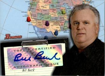 2008 Bowman - Scouts Autographs #SC-BB Bill Buck Front