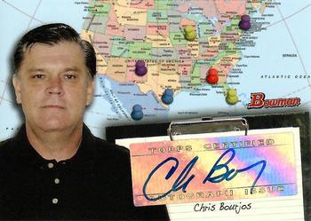 2008 Bowman - Scouts Autographs #SC-CB Chris Bourjos Front