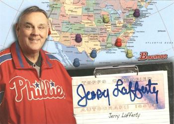 2008 Bowman - Scouts Autographs #SC-JL Jerry Lafferty Front