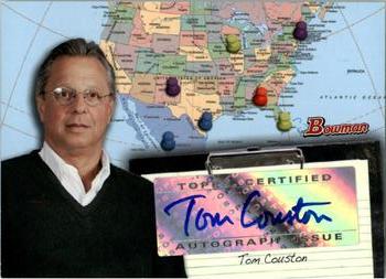 2008 Bowman - Scouts Autographs #SC-TCU Tom Couston Front