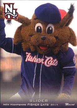 2013 Grandstand New Hampshire Fisher Cats #36 Slider Front