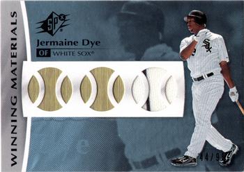 2008 SPx - Winning Materials Baseball 99 #WM-DY Jermaine Dye Front