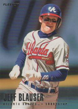 1996 Fleer Atlanta Braves #2 Jeff Blauser Front