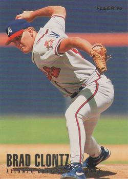 1996 Fleer Atlanta Braves #3 Brad Clontz Front