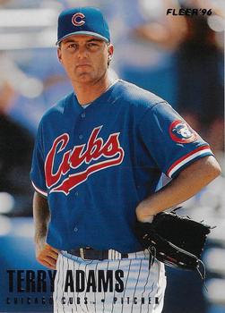 1996 Fleer Chicago Cubs #1 Terry Adams Front