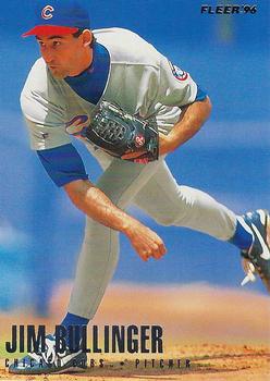 1996 Fleer Chicago Cubs #2 Jim Bullinger Front