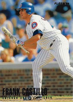 1996 Fleer Chicago Cubs #3 Frank Castillo Front