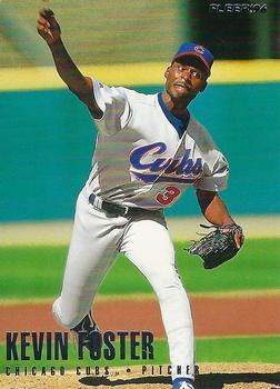 1996 Fleer Chicago Cubs #4 Kevin Foster Front