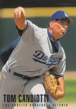 1996 Fleer Los Angeles Dodgers #3 Tom Candiotti Front