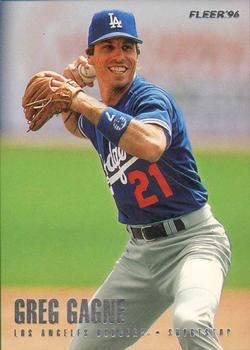1996 Fleer Los Angeles Dodgers #7 Greg Gagne Front