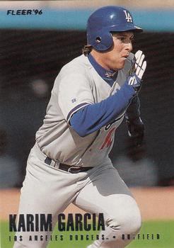 1996 Fleer Los Angeles Dodgers #8 Karim Garcia Front