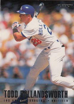 1996 Fleer Los Angeles Dodgers #9 Todd Hollandsworth Front