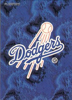 1996 Fleer Los Angeles Dodgers #19 Dodgers Logo Front