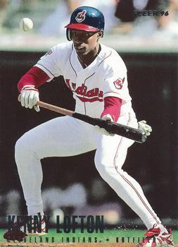 1996 Fleer Cleveland Indians #6 Kenny Lofton Front