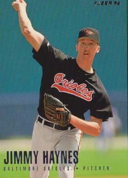 1996 Fleer Baltimore Orioles #7 Jimmy Haynes Front