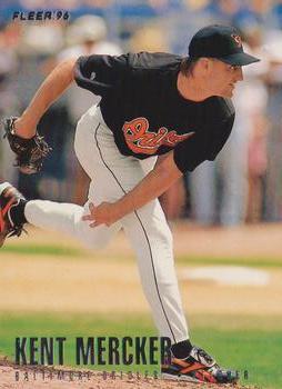 1996 Fleer Baltimore Orioles #10 Kent Mercker Front