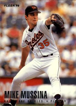 1996 Fleer Baltimore Orioles #11 Mike Mussina Front