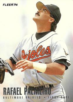 1996 Fleer Baltimore Orioles #14 Rafael Palmeiro Front