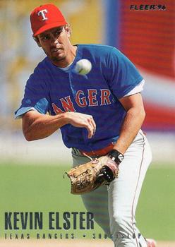 1996 Fleer Texas Rangers #4 Kevin Elster Front