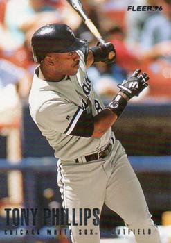 1996 Fleer Chicago White Sox #13 Tony Phillips Front