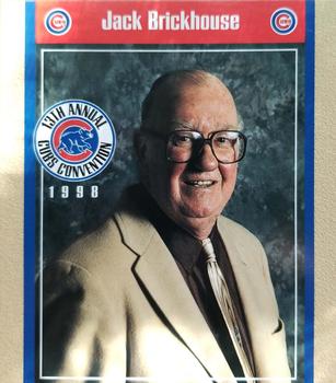 1998 Chicago Cubs Fan Convention #3 Jack Brickhouse Front