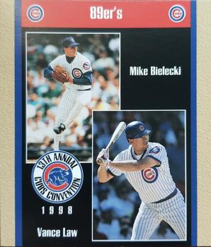 1998 Chicago Cubs Fan Convention #20 89ers (Mike Bielecki / Vance Law) Front