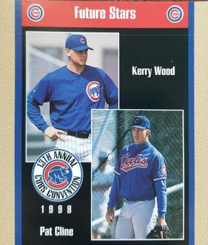 1998 Chicago Cubs Fan Convention #21 Future Stars (Kerry Wood / Pat Cline) Front