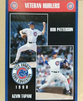 1998 Chicago Cubs Fan Convention #30 Veteran Hurlers (Bob Patterson / Kevin Tapani) Front
