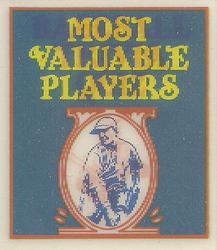 1990 Sportflics - Magic Motion Trivia Cards #9 Most Valuable Players Front