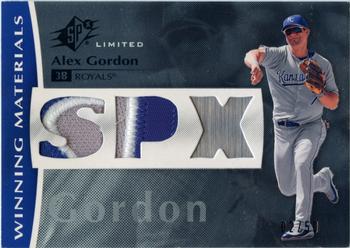 2008 SPx - Winning Materials Dual Limited Patch SPx #WM-GO Alex Gordon Front