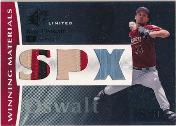 2008 SPx - Winning Materials Dual Limited Patch SPx #WM-RO Roy Oswalt Front